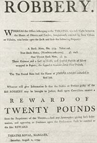 Theatre Royal Margate Robbery 1794 | Margate History